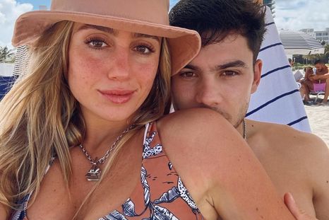 Morena Beltrán hizo eco del presente de Lucas Blondel en Boca. Foto: @lucasblondel17 Morena Beltrán hizo eco del presente de Lucas Blondel en Boca. Foto: @lucasblondel17