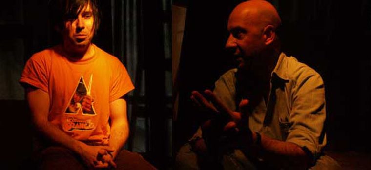 El director y su protagonista... Foto: Mariel Domínguez / MDZ