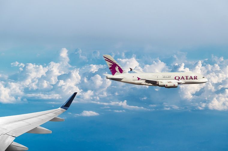 Qatar Airways es la mejor aerolínea del mundo, y no vuela en Argentina. Foto: Pixabay