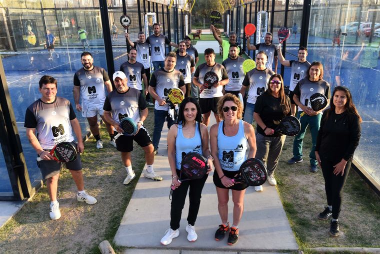 36 jugadores mendocinos de pádel buscarán llegar a los Panamericanos. Foto: Maximiliano Ríos/MDZ