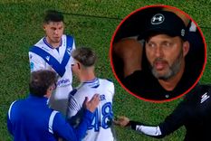 Hernán Feler no pudo contener las lágrimas al ver debutar a su hijo Luca.