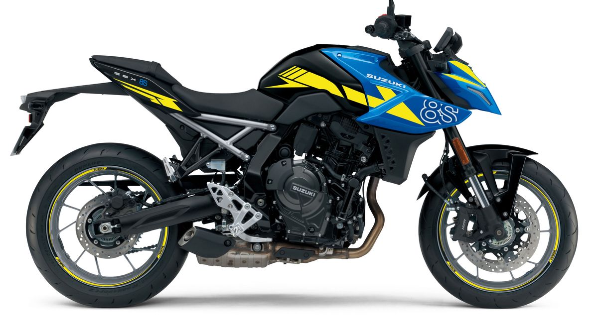 Suzuki renueva la imagen de la GSX-8S con una combinación de colores exclusiva