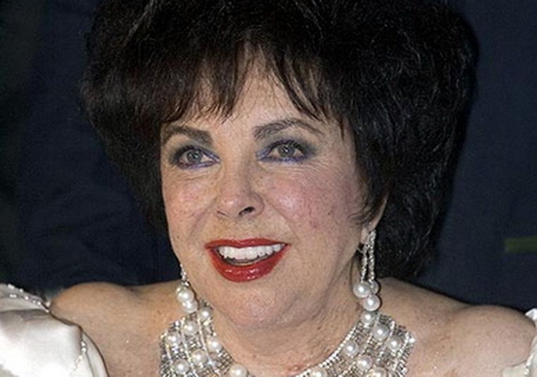 Elizabeth Taylor, nuevamente de novia. Foto: web