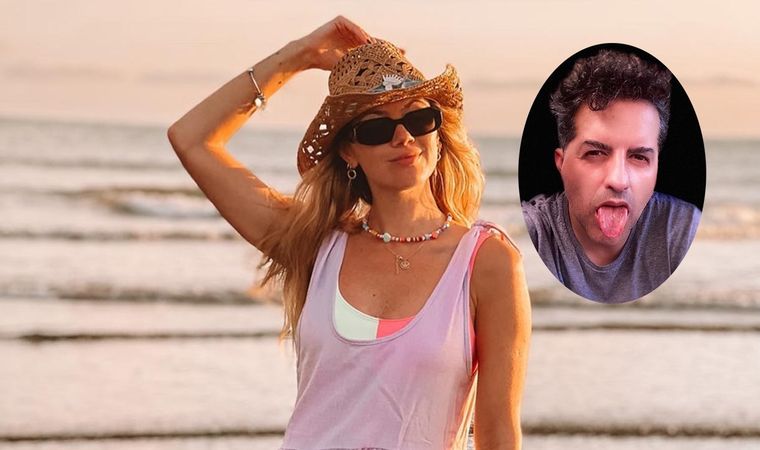 DESTACADO. LA MODELO DESTACO EL ACCIONAR DE ANGEL DE BRITO.