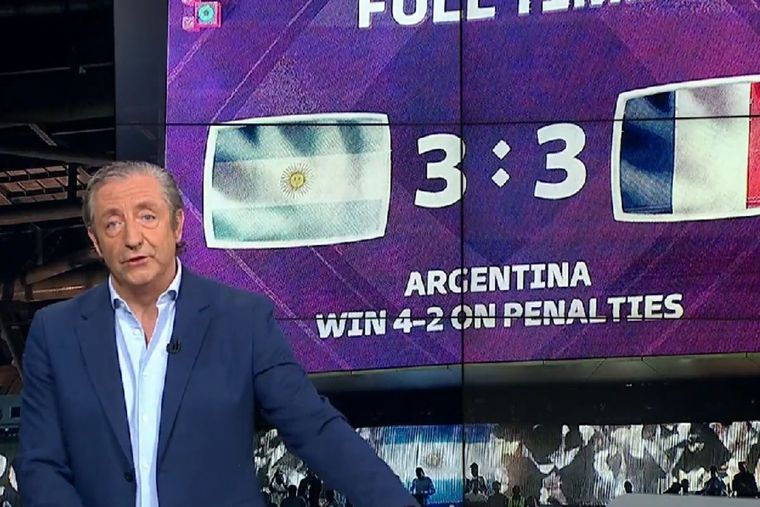 El Chiringuito hizo un informe sobre los festejos de Argentina.