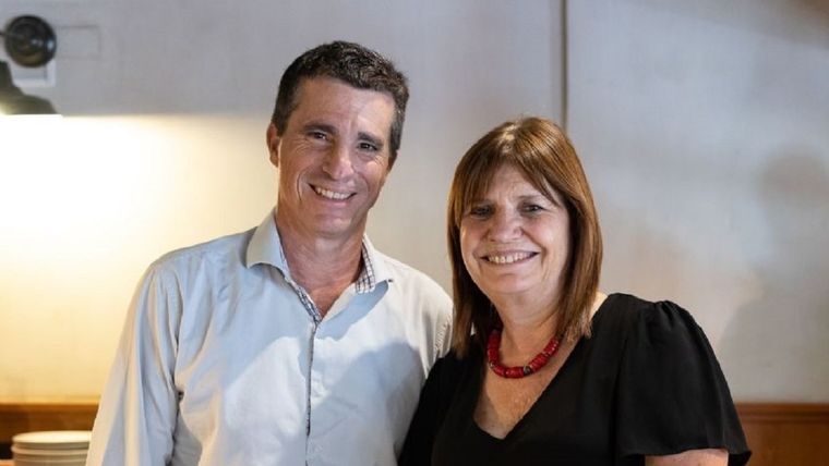 El senador Juan Pablo Allan. el elegido por Patricia Bullrich en La Plata Foto: WhatsApp