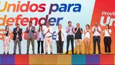 El acto de Provincias Unidas en Rosario El acto de Provincias Unidas en Rosario