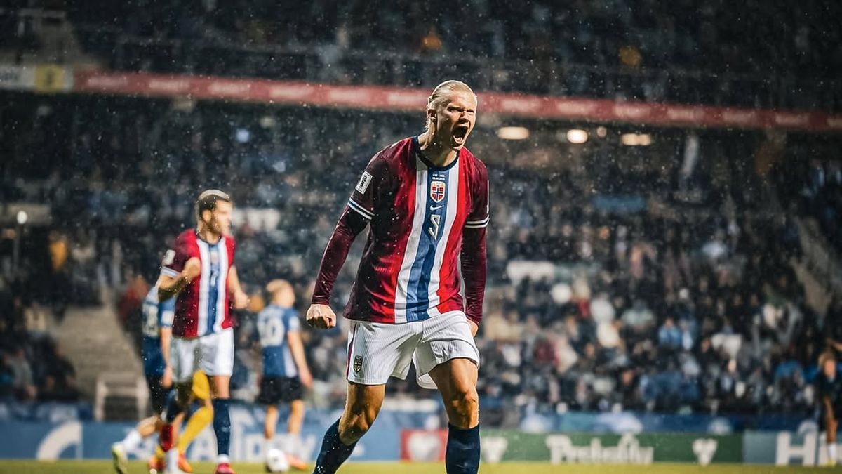 Erling Haaland decidió cambiarse el nombre que figura en su camiseta: cómo se llamará ahora y por qué