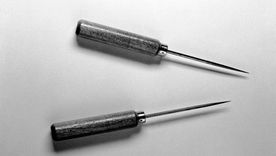 Instrumentos para lobotomías que alguna vez le pertenecieron a Walter Freeman. (Fuente: WELLCOME COLLECTION)