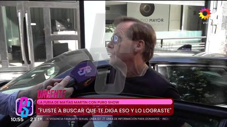 Matías Martin fue contundente. Matías Martin fue contundente.