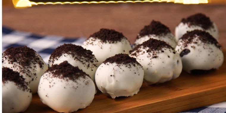 Bombones de galleta de chocolate Foto: cookpad