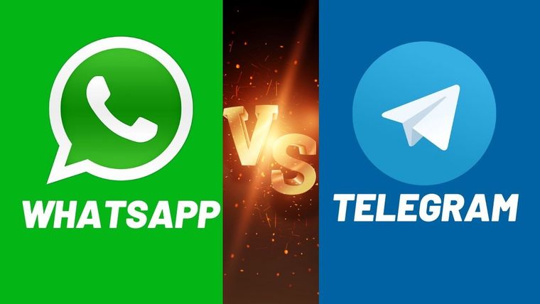 Hay una batalla por usuarios entre Whatsapp y Telegram. Foto: MuyInteresante.