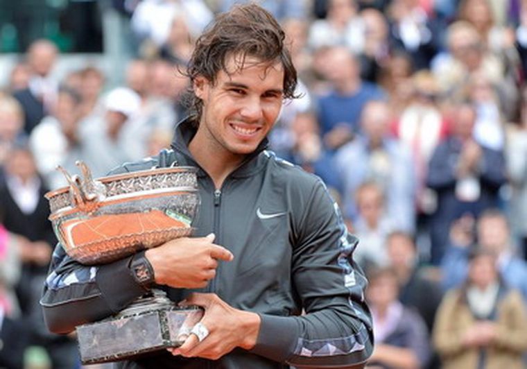 Nadal, imbatible en polvo. Foto: EFE