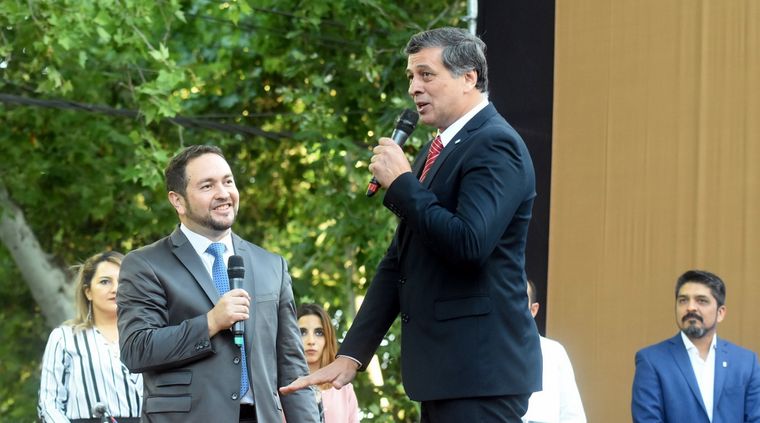 El intendente de Las Heras, Daniel Orozco.