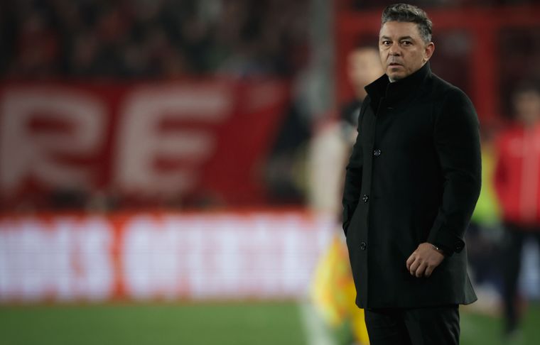 Marcelo Gallardo fue muy autocrítico tras el 0-0 con Independiente.