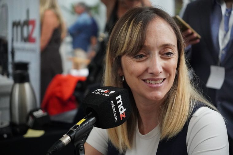 La senadora nacional, Anabel Fernández Sagasti