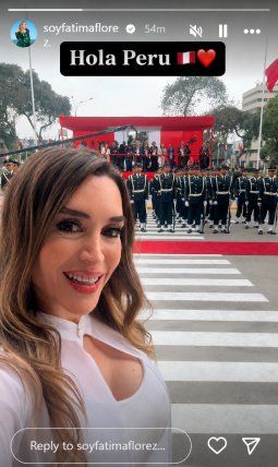 Fátima Flores en Perú 