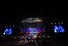 La Fiesta de la Cosecha es en el viñedo del Aeropuerto de Mendoza