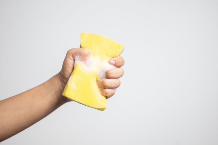ESPONJA Este producto de limpieza puede almacenar miles de bacterias Foto: Shutterstock