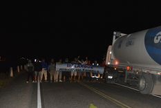 La medida de fuerza de los pro minería comenzó el viernes a la noche y será por tiempo indeterminado. (malargüeadiario.com)