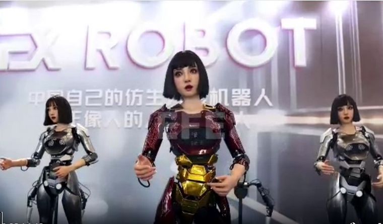 Los robots humanoides son cada vez más asombrosos. Foto: EFE