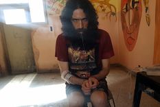 Pereg poco antes del juicio. La gran duda es si su enfermedad es auténtica o si se trata de un gran simulador Foto: Gentileza Maximiliano Legrand