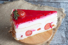 Así se hace la torta de yogur.