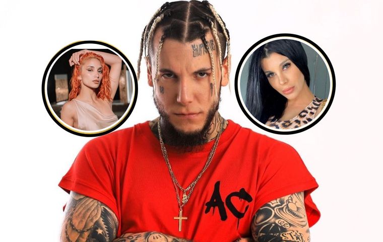 Alex Caniggia, Melody y Charlotte Los famosos portagonizan polémica escenas los domingos en familia