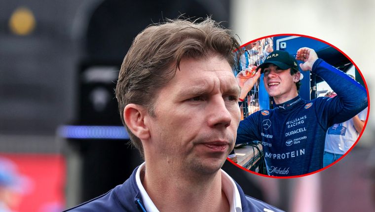 Vowles dio a entender que lo de Colapinto y Williams no es solo pasado... Foto: @WilliamsRacing