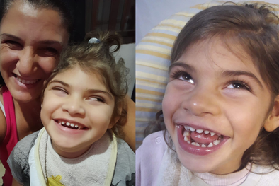 MDZol | Gabriela Albarenque, madre de Catalina, la niña con parálisis cerebral que necesita acceder a un costoso tratamiento.