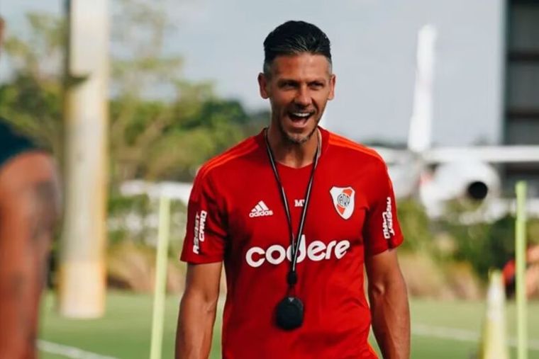 Demichelis llevó al hijo del Muñeco a Salta.