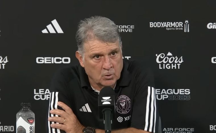 Gerardo Martino sorprendió citando a un argentino que solo sumó dos entrenamientos. Foto: Captura