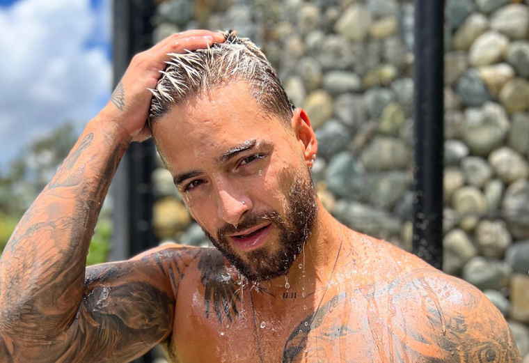 El artista colombiano Maluma saltó a la fama en su país natal en el año 2011