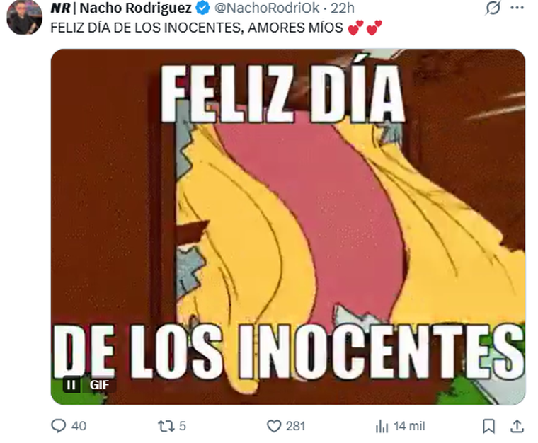 Nacho Rodríguez desmintió la llegada de Marcelo Tinelli. Nacho Rodríguez desmintió la llegada de Marcelo Tinelli.