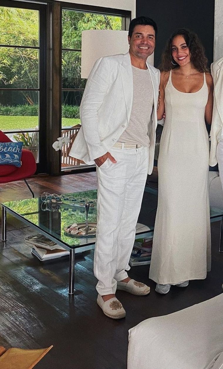 Chayanne junto a su hija Isadora Figueroa Foto: Instagram