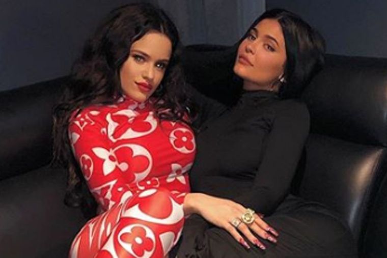 Rosalía y Kylie Jenner Foto: Gente