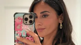 Antonela Roccuzzo brilló en Miami con un total black. Antonela Roccuzzo brilló en Miami con un total black.