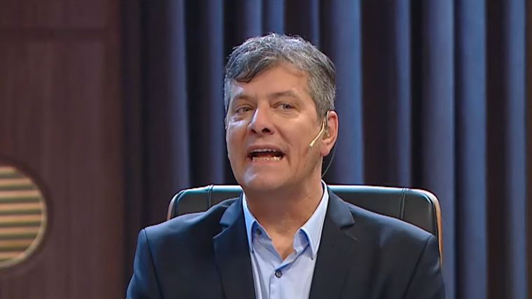 Mario Pergolini, buscando el norte en el rating. Foto: Captura de video El Trece.