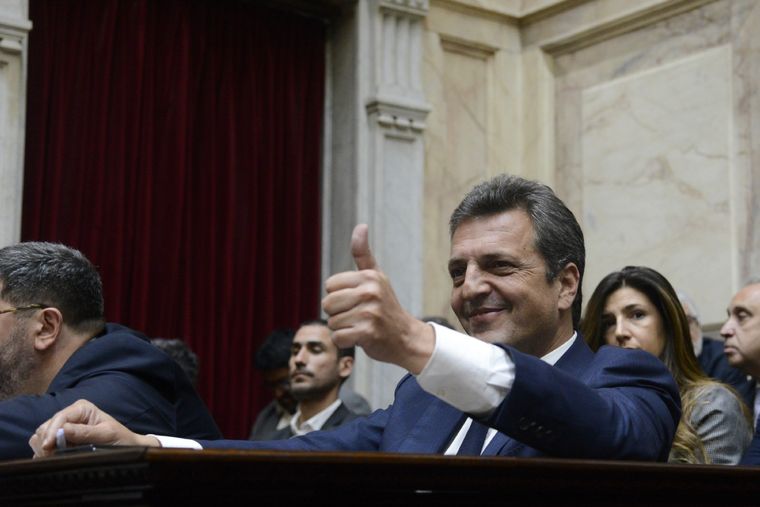 Sergio Massa El ministro de Economía por ahora no tiene previsto exponer en Diputados. Crédito: Prensa Massa Foto: Prensa Ministerio de Economía