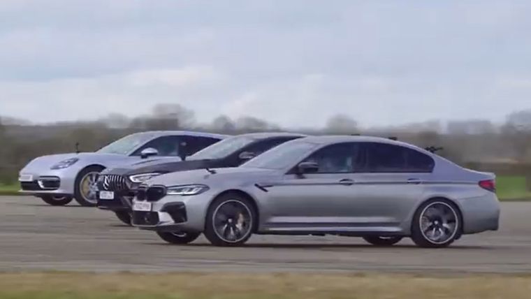 Mercedes vs BMW vs Porsche Foto: CarWow