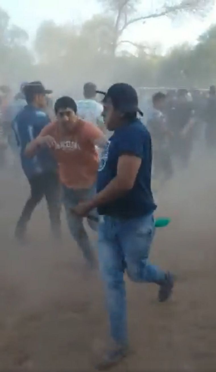 Las imágenes que dejó el episodio