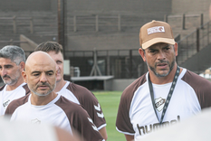 La dupla Orsi-Gómez regresa a Mendoza al mando de Platense y la ilusión de superar al Expreso. Foto: Prensa Platense