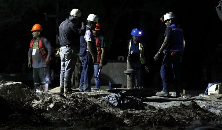 mineros Los mineros padecen duras condiciones de trabajo. Foto: Efe.