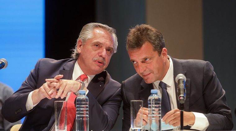 Sergio Massa fue invitado por Alberto Fernández a viajar esta noche a Los Ángeles donde a la cumbre de presidentes que organiza Joe Biden. Foto: Télam