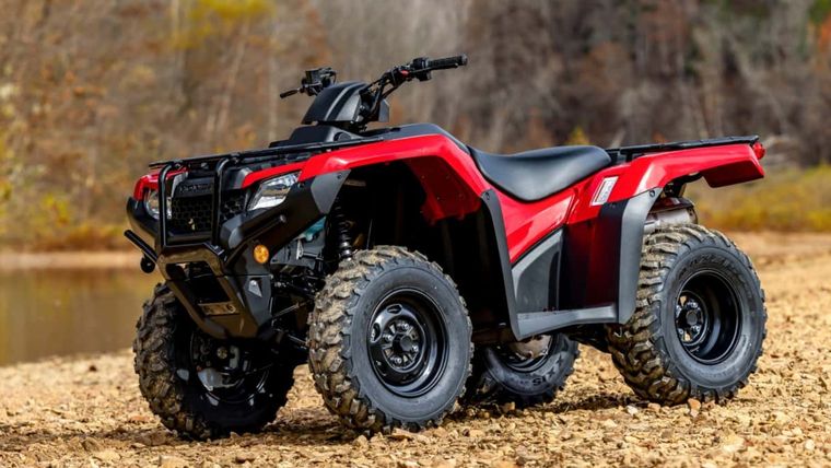 ¿Qué precio tiene la nueva Honda TRX 420? Foto: Honda
