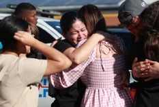 Familiares de las víctimas del colapso este martes. Foto: Reuters Familiares de las víctimas del colapso este martes. Foto: Reuters