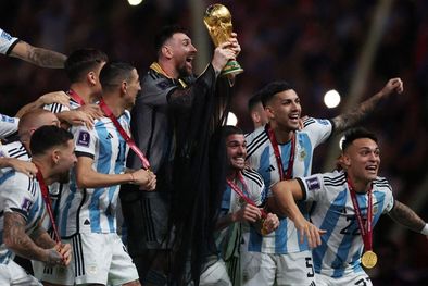 MDZol | Messi levantó el trofeo en el Mundial de Qatar 2022. Foto: Noticias Argentinas