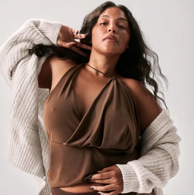 Paloma Elsesser, modelo de Zara 2021. Foto: Zara