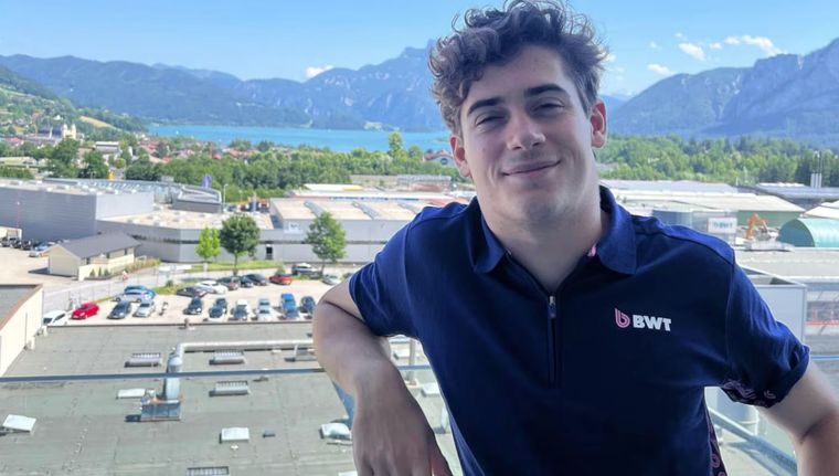Franco Colapinto ya está en Mondsee, Austria.