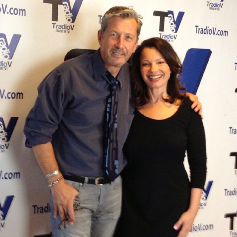 Fran Drescher y Charles Shaughnessy han cosechado una linda amistad después de su paso por La Niñera.